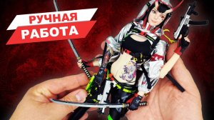 Киберпанк по-японски: обзор фигурки девушки киборга из 2077 в масштабе 1/6