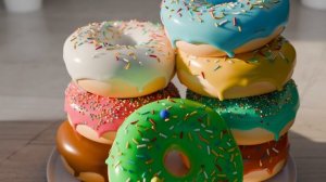 Уроки по созданию пончиков. Финал