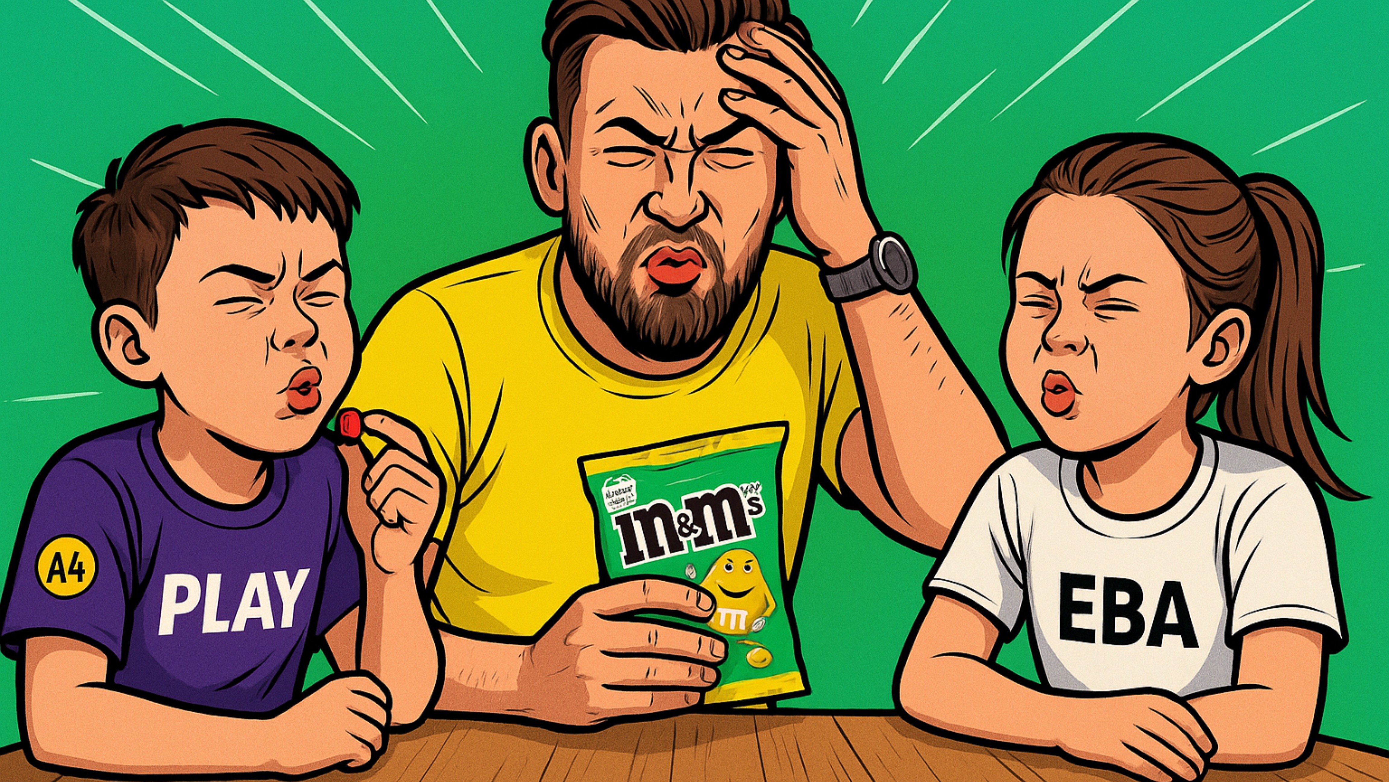 Кто СЪЕСТ ОТРАВЛЕННЫЙ M&M’s ЧЕЛЛЕНДЖ!? ЧАСТЬ 2 смотреть онлайн