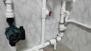 Обвязка газового котла готова