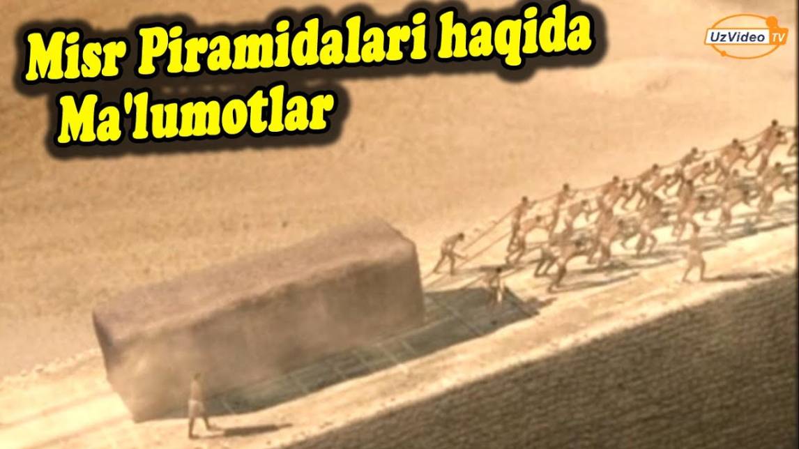 Misr Ehromlari To’g’risidagi Eng Qiziqarli Va Ajoyib Faktlar - Tarixdagi Eng Sirli Joylar !!!