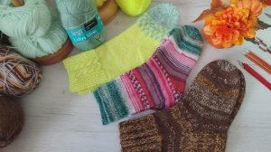 Сентябрьские вязанные работы за 2025 год.