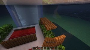 КРАСИВЫЙ ВОДЯНОЙ ДОМ В МАЙНКРАФТЕ