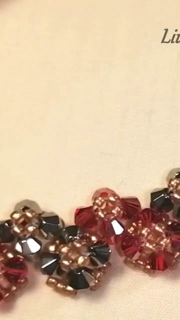 Браслет из бисера и кристаллов (14)/Обзор смотреть онлайн