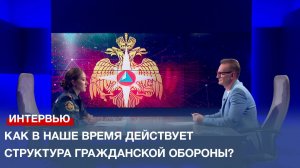 Как в наше время действует структура гражданской обороны?