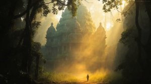 Затерянный храм Неземная исцеляющая медитативная музыка для глубокого расслабления, снятия стресса и