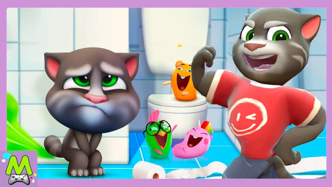 Говорящий Том в Битве Виртуальных Питомцев.Какой Том Лучше и Круче? смотреть онлайн