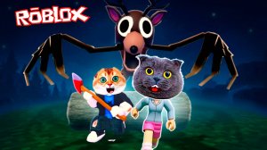 99 НОЧЕЙ в ЛЕСУ ВЫЖИВАЕТ КОШЕЧКА БАТТЕРС в РОБЛОКС | ROBLOX