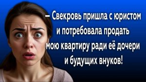 Истории из жизни|СВЕКРОВЬ ПОТРЕБОВАЛА |Аудио рассказы|Аудиокниги слушать онлайн|Жизненные истории