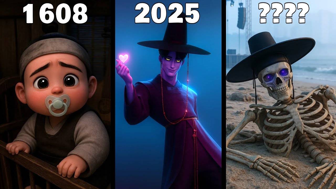 Эволюция Джину - КейПоп Охотники на Демонов | СОДа ПОП смотреть онлайн