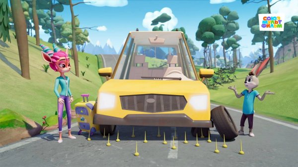 Ну, Погоди! Каникулы – 16 выпуск – Перехват– Союзмультфильм HD