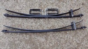 Арт. 1447 Усиление рессор нового образца Газель Некст + 2,5 тонны.