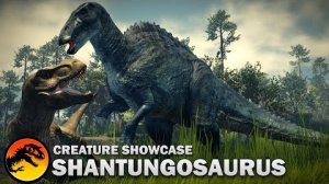 Демонстрация шантунгозавра Юрский гинезиз