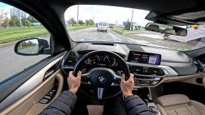 2019 BMW X3 G01 2.0L 252HP POV TEST DRIVE