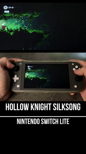 Hollow Knight Silksong Nintendo Switch Lite Gameplay смотреть онлайн