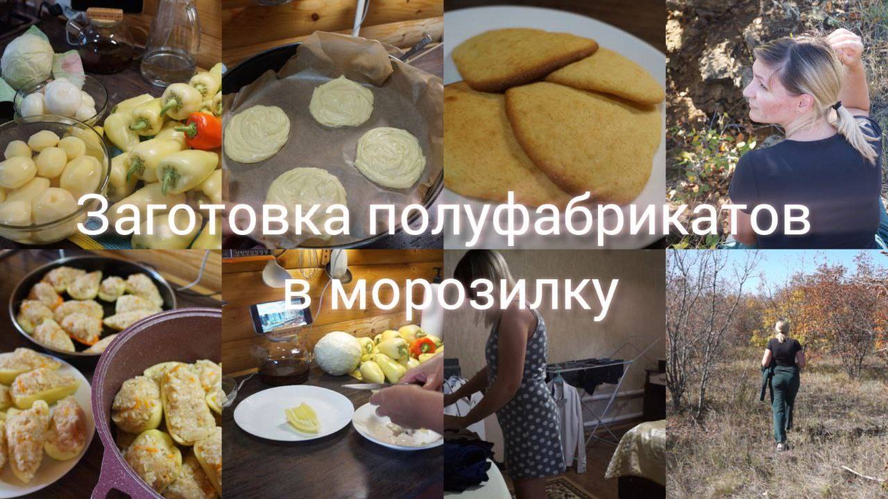 ЗАГОТОВКА ДОМАШНИХ ПОЛУФАБРИКАТОВ В МОРОЗИЛКУ