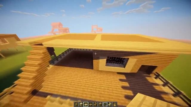 СТАРТОВЫЙ ДОМ С НУЛЯ В МАЙНКРАФТ! 2 ЭТАЖА! | КАК ПОСТРОИТЬ КРАСИВЫЙ ДОМ? смотреть онлайн