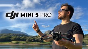 DJI Mini 5 Pro так ли хорош новый дрон? ПЕРВОЕ КРУШЕНИЕ и живые тесты.