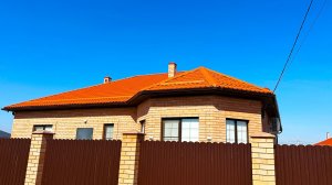 Современный дом с террасой в Краснодаре