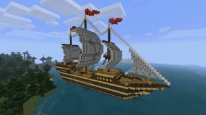 как построить корабль в майнкрафт?
