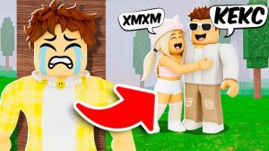 СЛЕЖУ ЗА СВОЕЙ ДЕВУШКОЙ в 99 ночей в лесу ROBLOX!