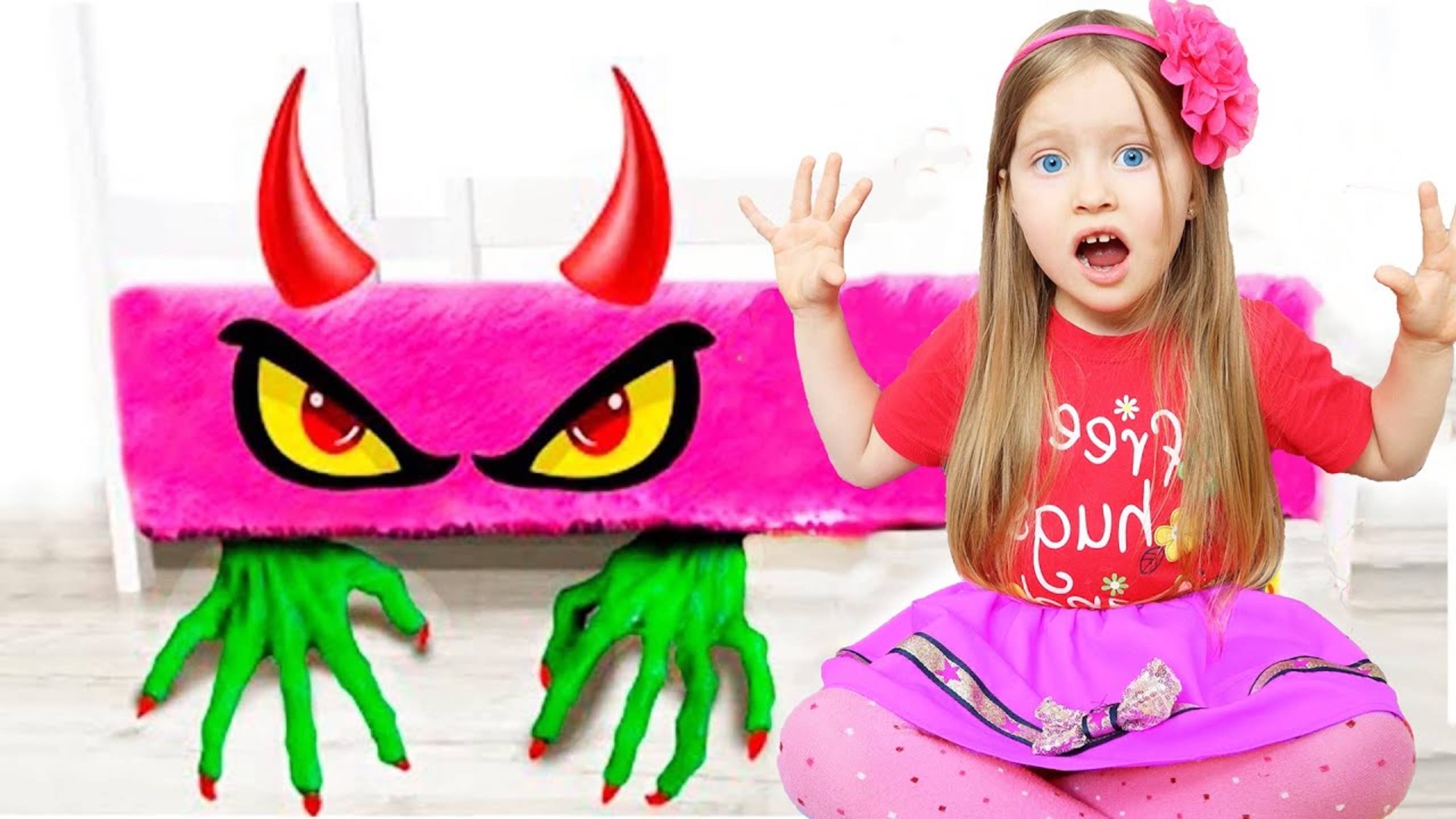 Милана Одна дома. Загадочная история на Хэллоуин для детей 👻🎃 Mysterious adventures on Halloween