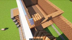 КРАСИВЫЙ ДОМ В МАЙНКРАФТЕ С БАССЕЙНОМ