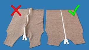 Швейная хитрость, как правильно пришить молнию без волн