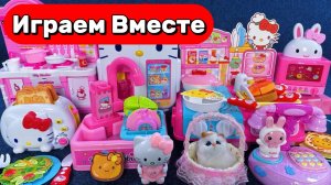 АСМР ИГРУШКИ ДЛЯ ДЕВОЧЕК ИЗ МУЛЬТИКА ХЕЛЛО КИТТИ 🌸 ИГРАЕМ В ИГРУШКИ ИЗ МУЛЬТИКОВ ВМЕСТЕ
