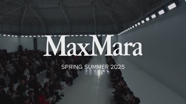Показ женской коллекции Max Mara весна-лето 2025