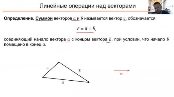 Векторная алгебра. 1 Понятие вектора. Линейные операции над векторами
