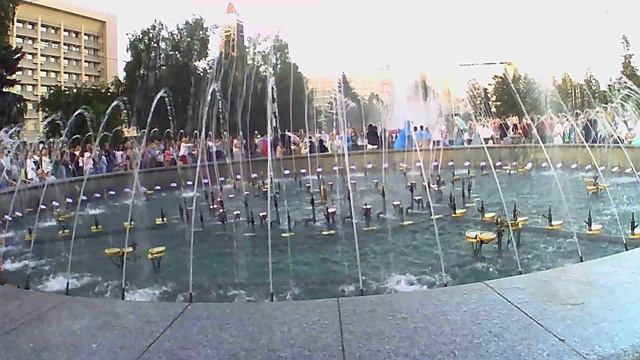 Поющие фонтаны / Красноярск 2025