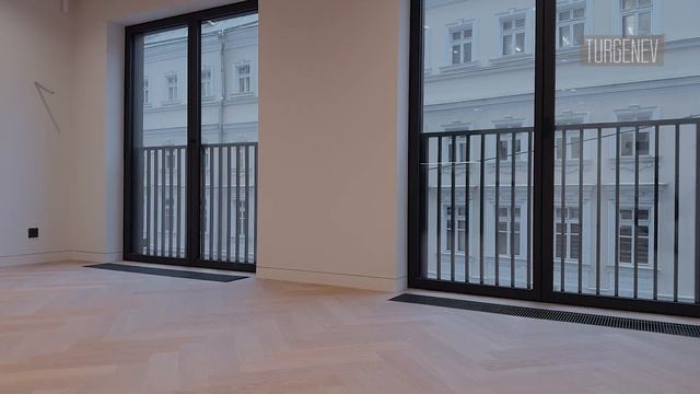 TURGENEV | Готовая квартира с 1 спальней, 76.4 м²