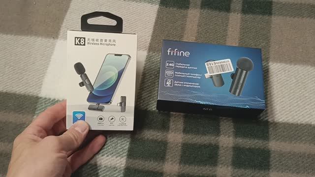 Сравнение микрофонов Fifine M6 за 2000 рублей и K8 за 800 рублей. смотреть онлайн
