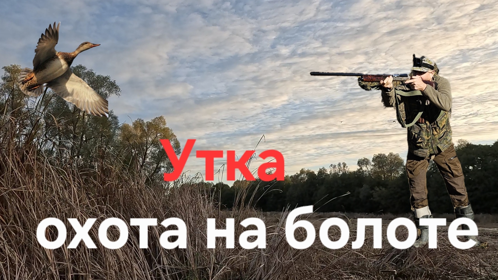 Охота на утку, налёт на миллион. ружьё Benelli смотреть онлайн