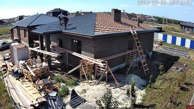 Кровля под ключ: 10 дней работы за 1,5 минуты