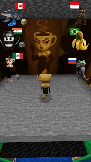 Italian Brainrot Vs Squid Game Sky Jump #shorts #minecraft #brainrot