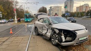 ДТП в Минске "Какие же неприметные эти ваши трамваи!"