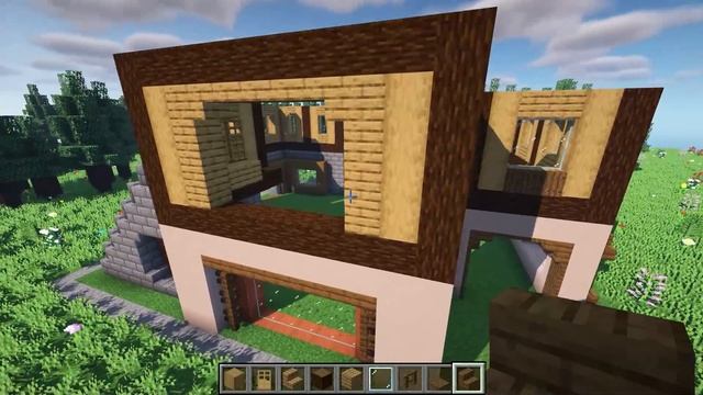 Minecraft: Как Построить Красивый Дом в Майнкрафт? | Выпуск 13 / Часть 2 смотреть онлайн