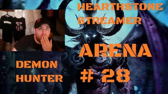 ПОДПОЛЬНАЯ АРЕНА ОХОТНИКА НА ДЕМОНОВ #28 ЧАСТЬ 1 #Hearthstone #Хартстоун #Арена