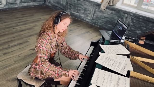 Anastasia Kosareva - Piano comcert with orchestra A.Chernoskulov смотреть онлайн