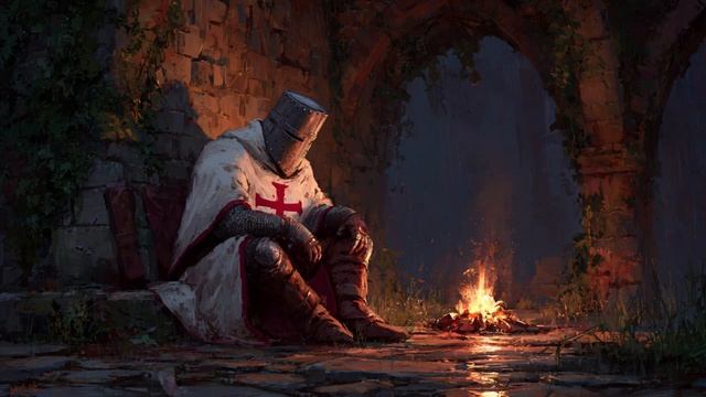 Костер веры - Нежная музыка тамплиеров, григорианские песнопения смотреть онлайн