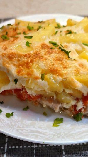 От такой ВКУСНЯТИНЫ на ужин сложно отказаться. Невероятно вкусный ужин, а у плиты совсем не стояла