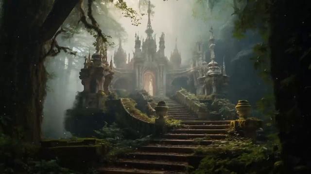 Легенды - Нежная музыка фэнтези, фоновая музыка для расслабления и отдыха смотреть онлайн