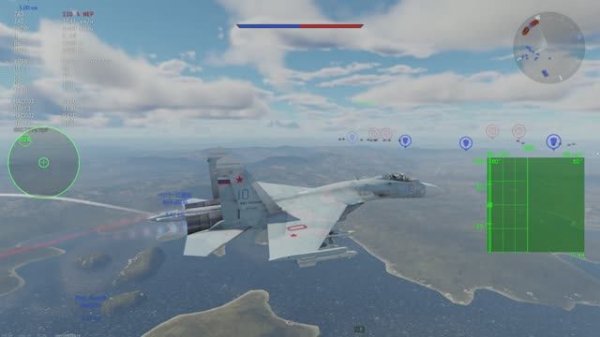 Неожиданные нападения на СУ 27 СМ под Fit For A King