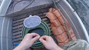 Установка перемёта с берега