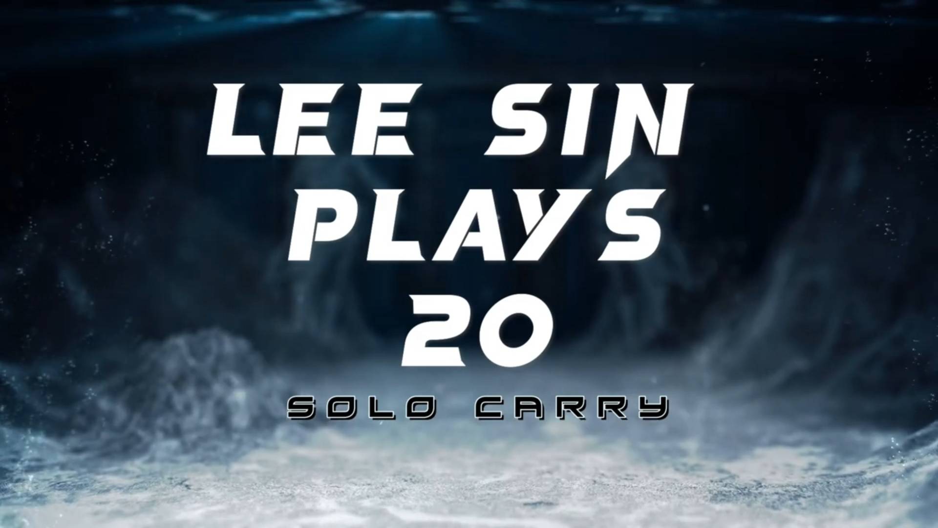 Lee Sin Plays 20