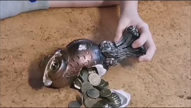 Разбил копилку!!!