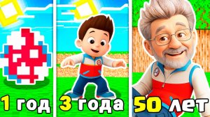 КАК МЕНЯЛСЯ РАЙДЕР ЩЕНЯЧИЙ ПАТРУЛЬ В МАЙНКРАФТ