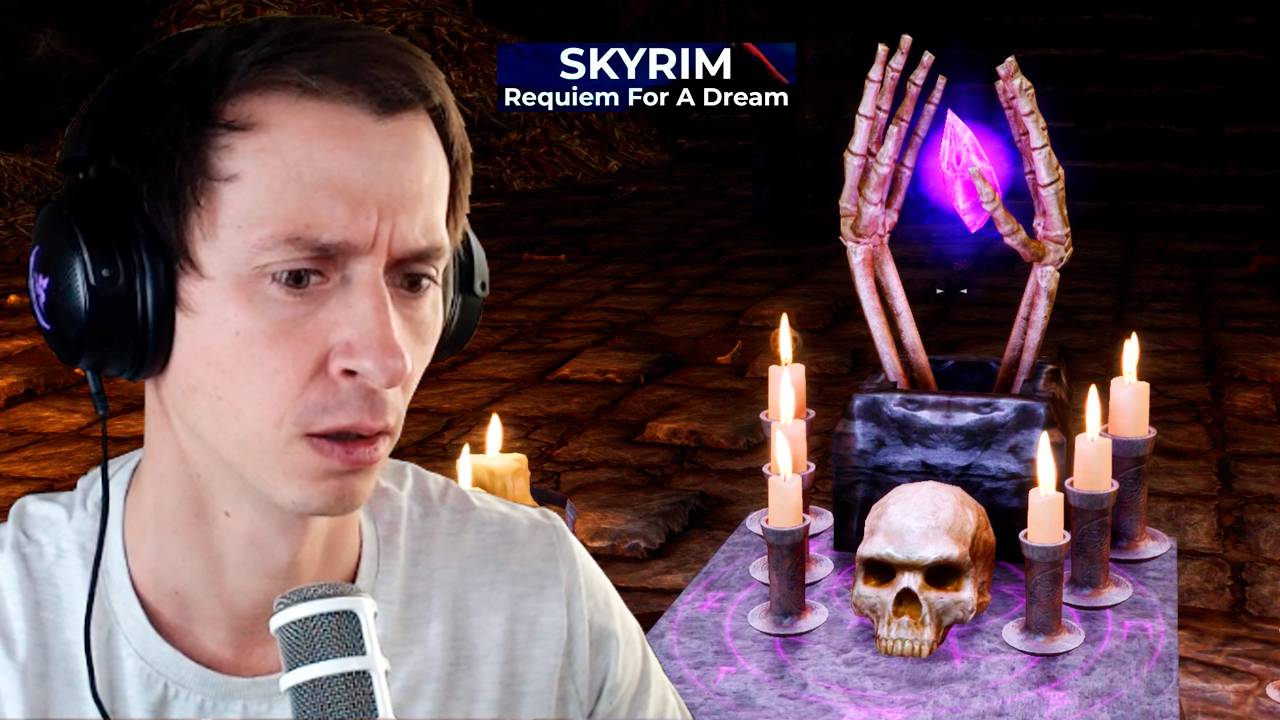 Skyrim #53 Requiem For A Dream RFAD 2025 Mr. Cat. Новый Некромант! смотреть онлайн